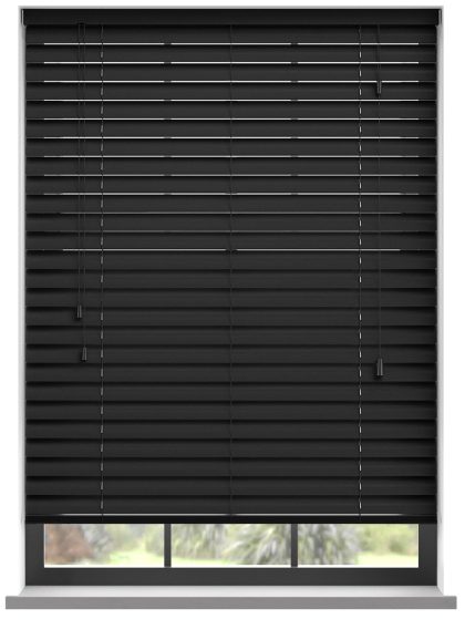 123jaloezie.nl Aluminium jaloezie met koord - Carbon