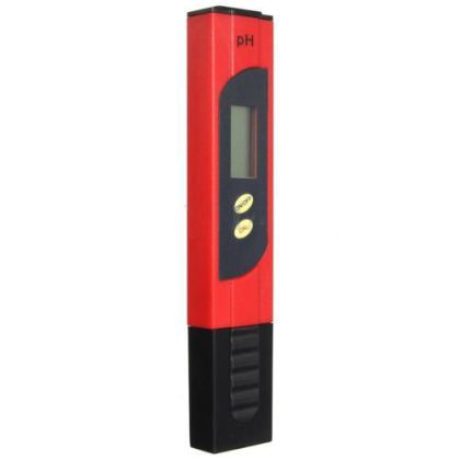 Diversen Digitale pH Meter PH 1-14 Rood