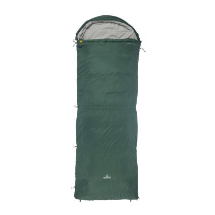 NOMAD Triple-S Premium Plus Slaapzak | Trekking green | Right