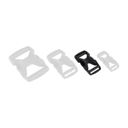 NOMAD Dubbel Verstelbare Gesp | Zwart | 20 mm