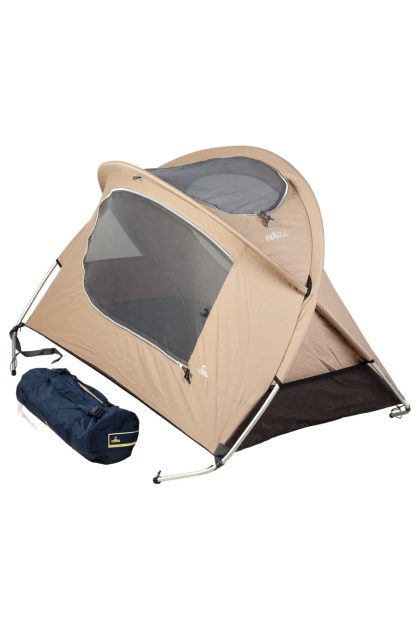 NOMAD Set Kids Reisbed en Slaapmat | Sand | One Size