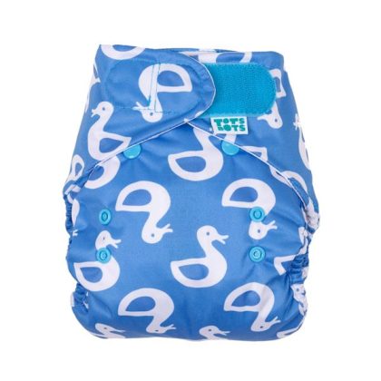 Babybum Tots Bots Bamboozle Wrap Lucky Duck - Maat 1 (2-6 kilo)