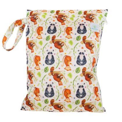 Babybum Blümchen wetbag (4 luiers) Panda