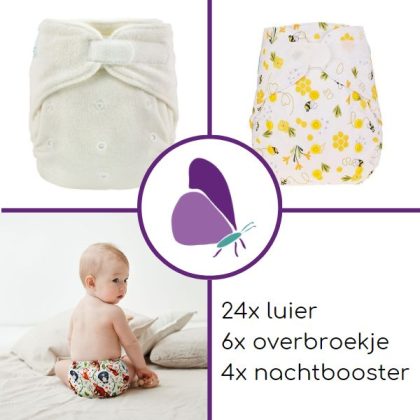 Babybum Blümchen Bamboeluier voordeelpakket