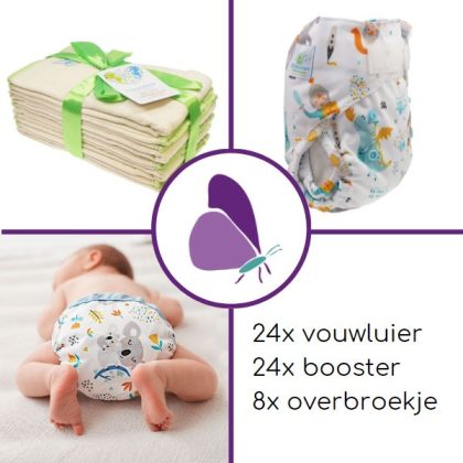 Babybum Blümchen prefold voordeelpakket