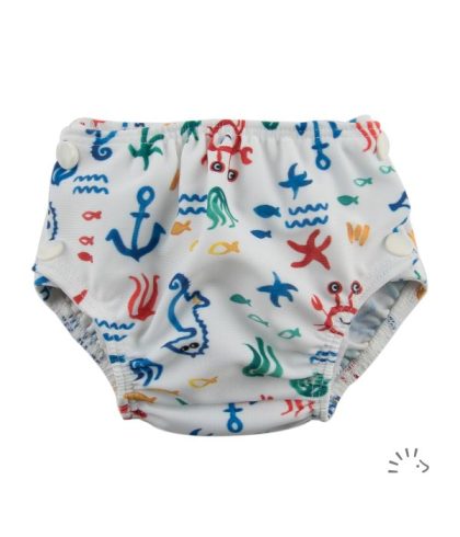 Babybum Popolini Zwemluier - Maat L (8-15 kilo) - Under the Sea