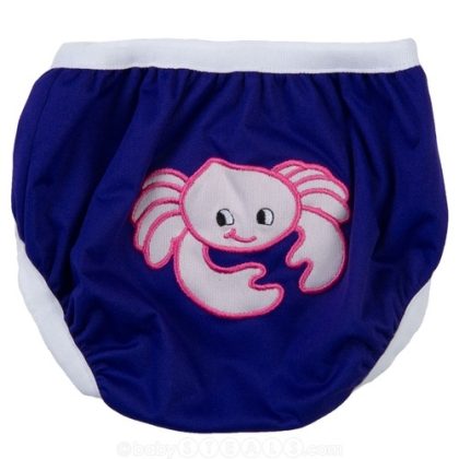 Babybum Monkey Doodlez Zwemluier - Katie Crab - Maat S (4-8 kilo)