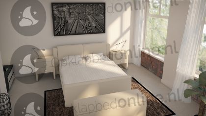 Bremafa Standaard boxspring 180 x 200 cm- stofkleur 1008