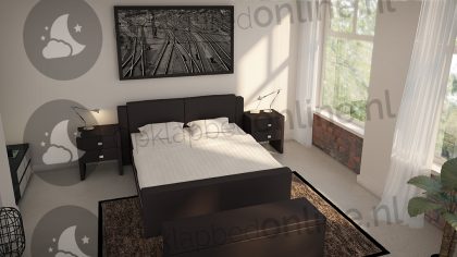 Bremafa Standaard boxspring 180 x 190 cm- stofkleur 1012