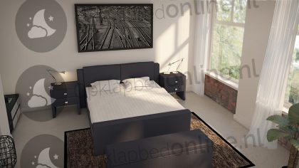 Bremafa Standaard boxspring 180 x 190 cm- stofkleur 1526
