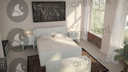 Bremafa Standaard boxspringset 140 x 200 cm- stofkleur 1751