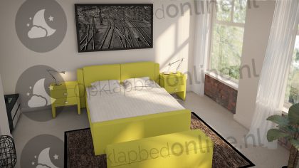 Bremafa Standaard boxspring 160 x 200 cm- stofkleur 1937