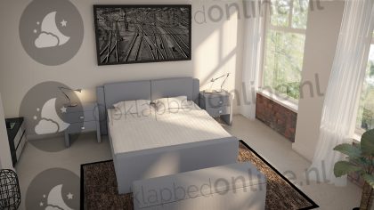 Bremafa Standaard boxspring 180 x 190 cm- stofkleur 1939