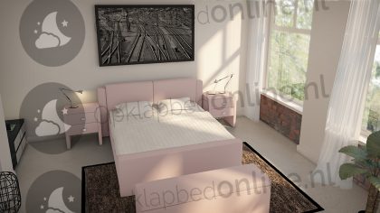 Bremafa Standaard boxspring 180 x 200 cm- stofkleur 1949
