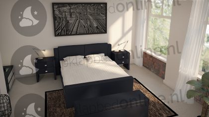 Bremafa Standaard boxspring 160 x 200 cm- stofkleur 1982