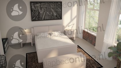 Bremafa Standaard boxspring 160 x 200 cm- stofkleur 5080