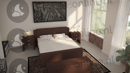 Bremafa Standaard boxspring 180 x 200 cm- stofkleur 5082