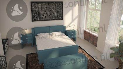 Bremafa Standaard boxspring 160 x 200 cm- stofkleur 5084