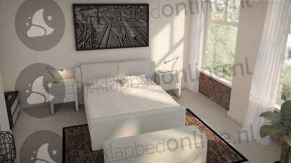 Bremafa Standaard boxspringset 140 x 200 cm- stofkleur 5085