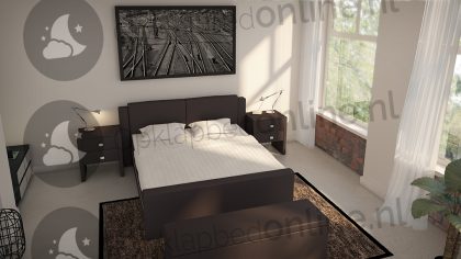 Bremafa Standaard boxspringset 140 x 200 cm- stofkleur 7031