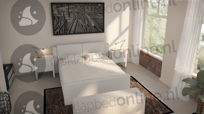 Bremafa Standaard boxspring 180 x 200 cm- stofkleur 7033