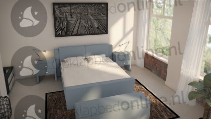 Bremafa Standaard boxspring 160 x 190 cm- stofkleur 7035