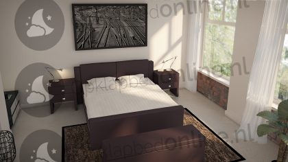 Bremafa Standaard boxspring 180 x 200 cm- stofkleur 7073