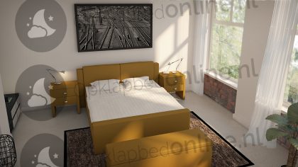 Bremafa Standaard boxspring 180 x 200 cm- stofkleur 7074