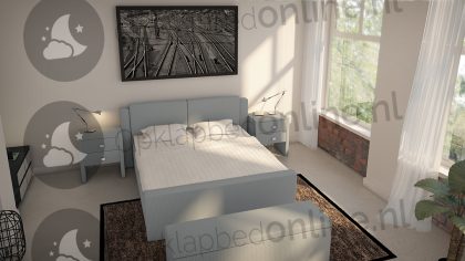 Bremafa Standaard boxspring 180 x 190 cm- stofkleur 7077