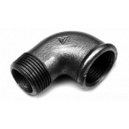 NexaParts Knie 90� Nr.92 Zwart 3/8
