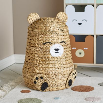 Bloomingville MINI Mand Timone Beer, 57cm hoog - Naturel