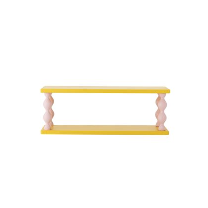 Bloomingville MINI Wandrek Bibiola 60cm - Geel/Roze