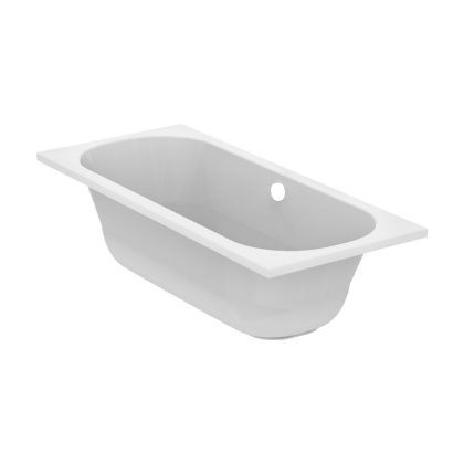 Go by Van Marcke Ligbad VMK Go Stelli Duo 180x80x48 cm Incl. Poten Acryl Wit Go by Van Marcke