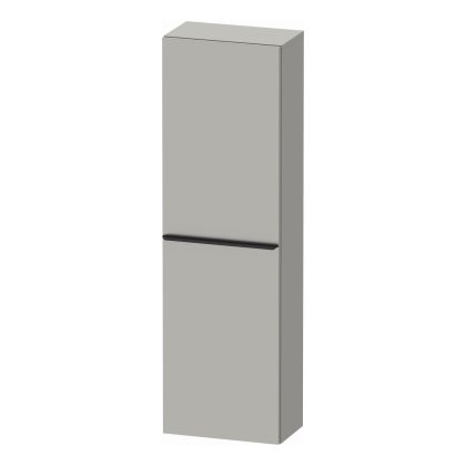 Duravit Hoge Kast Duravit D-Neo Kolomkast Wand 132 cm Linksdraaiend Mat Betongrijs Duravit