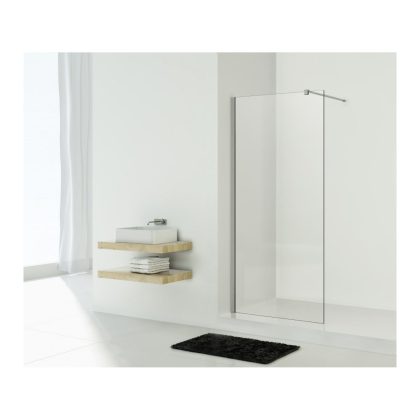Sanimar Inloopdouche Sanimar Wet Room Helder Glas 140 x 200 cm Chroom 10 mm Sanimar