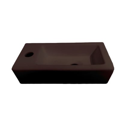 Best Design Fontein Morrano 37x18x9 cm Links Mat Donkerbruin