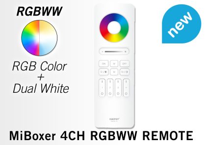 Mi·Light C5 WitteTouch Remote RGB+CCT (Dual White) Mi-Light RGBWW met 4-kanalen
