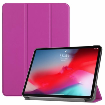 Lunso 3-Vouw sleepcover hoes - iPad Pro 11 inch (2018-2019) - paars