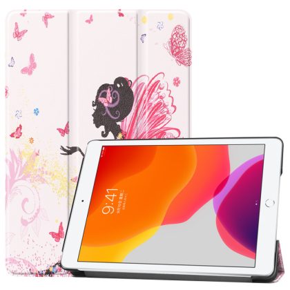 Lunso 3-Vouw sleepcover hoes - iPad 10.2 inch (2019/2020/2021) - Fee