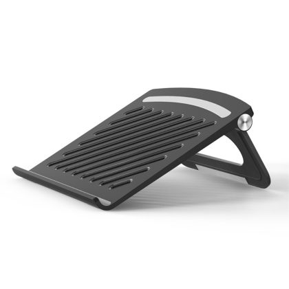 Lunso Universele verstelbare Laptop Standaard / MacBook Standaard - Zwart