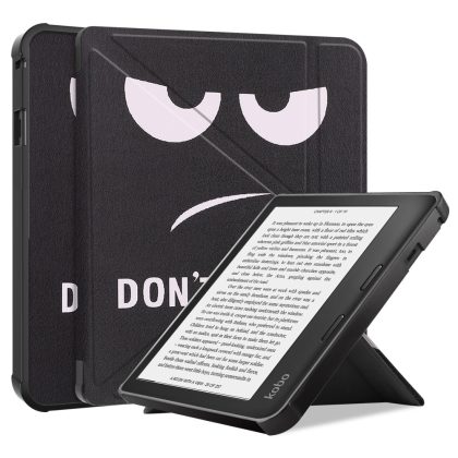 Lunso - Origami sleepcover hoes - Kobo Sage - Don't Touch