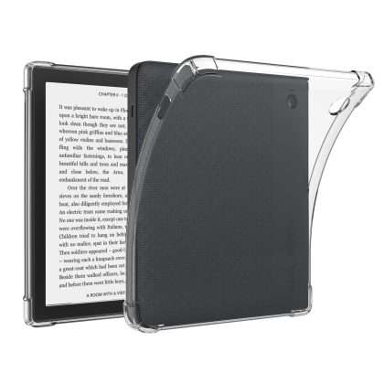 Lunso Kobo Libra Colour hoes (7 inch) - TPU Backcover - Transparant