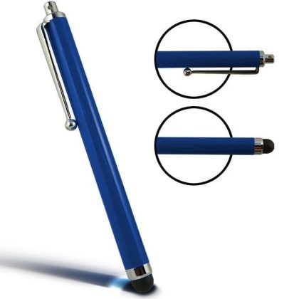 Lunso (1 stuk) Stylus touchscreen pen - Donkerblauw