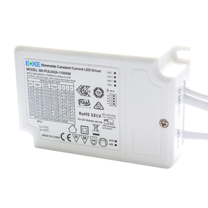 HOFTRONIC™ 1-10V Dimbare LED Paneel transformator 36W Boke DC connector
