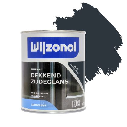 Wijzonol Dekkend Zijdeglanslak 750 ml 9226 Koningsblauw