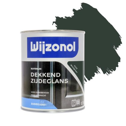 Wijzonol Dekkend Zijdeglanslak 750 ml 9325 Woudgroen