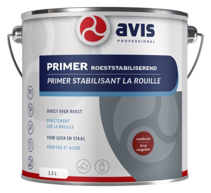Avis Roest Stabiliserende Primer - Roodbruin