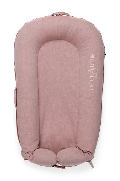 DockAtot babynestje - ademend materiaal - 0 tot 8 maanden - Ginger Chambray