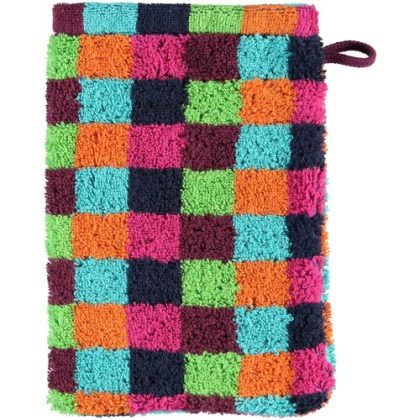 Cawö Cawo Lifestyle Karo Washandje 7047 Multi-84 16x22
