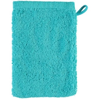 Cawö Cawo Lifestyle Uni Washandje Turkoois